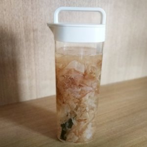 長生き味噌汁に水だし