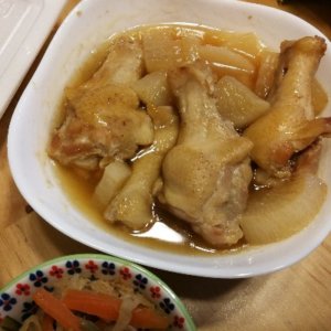 アイラップでポリ袋調理!鶏手羽元と大根煮