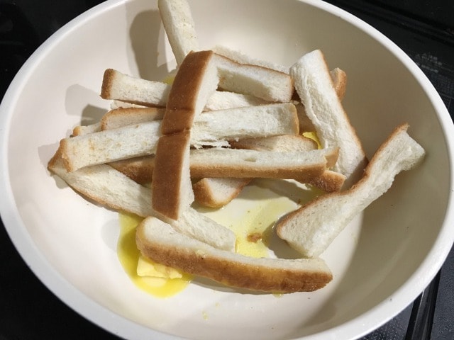 パンの耳でラスク簡単に作る方法!