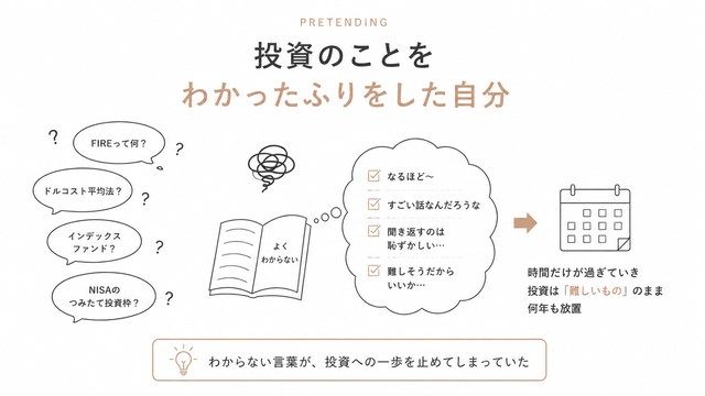 投資のことをわかったふりをした自分